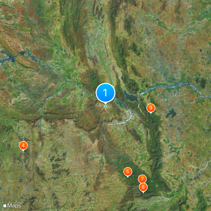 Sri Kodandrama Swamy Temple, Vontimitta Mappa