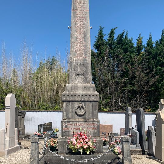 Franco-Prussian War memorial Meximieux
