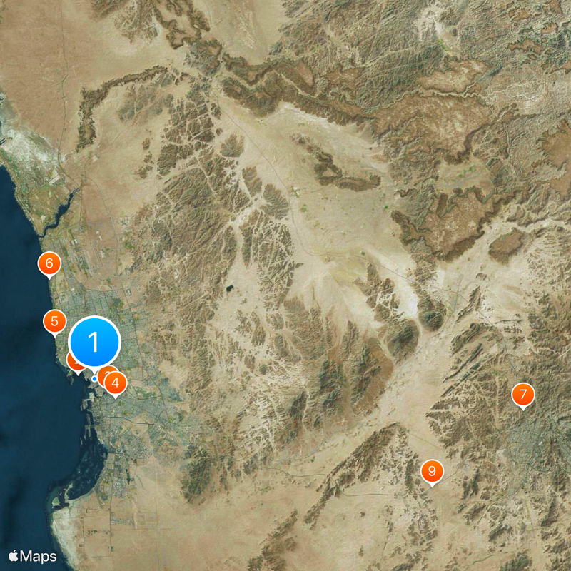 Jeddah Flagpole Mapa