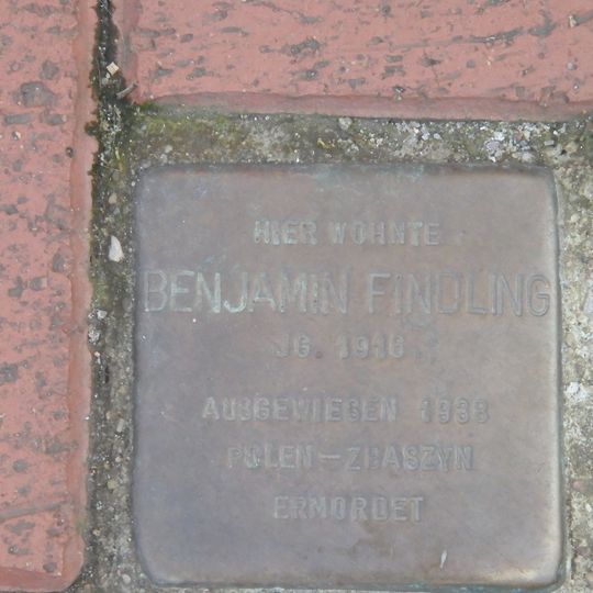 Stolperstein für Benjamin Findling