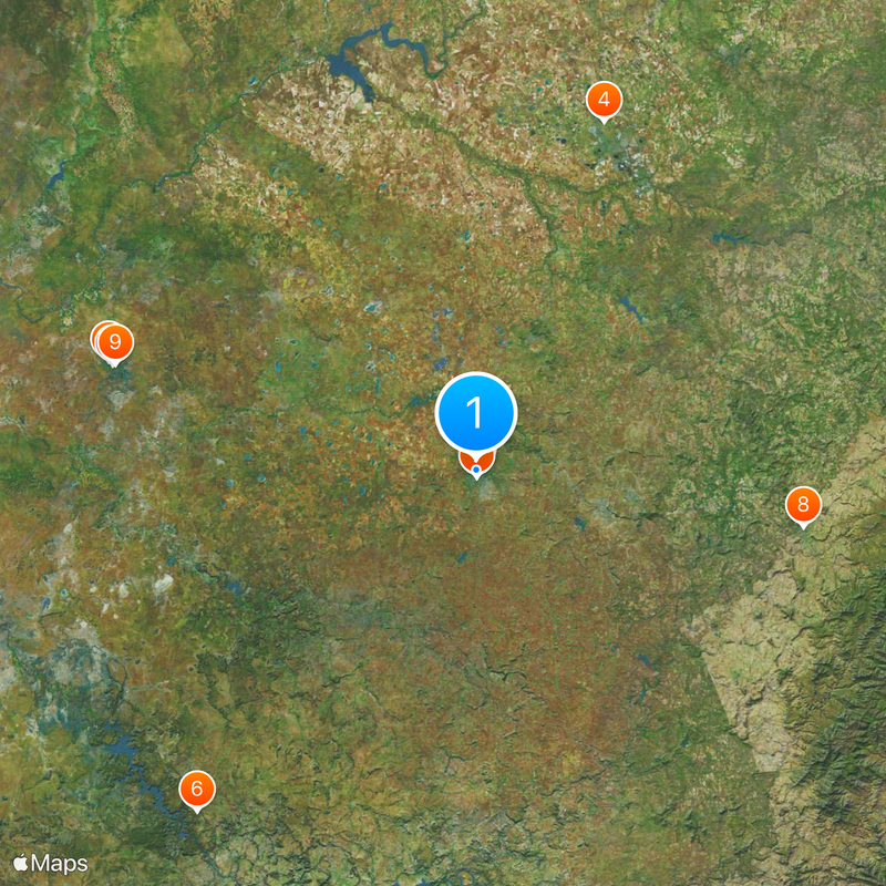 Free State Stadium Map