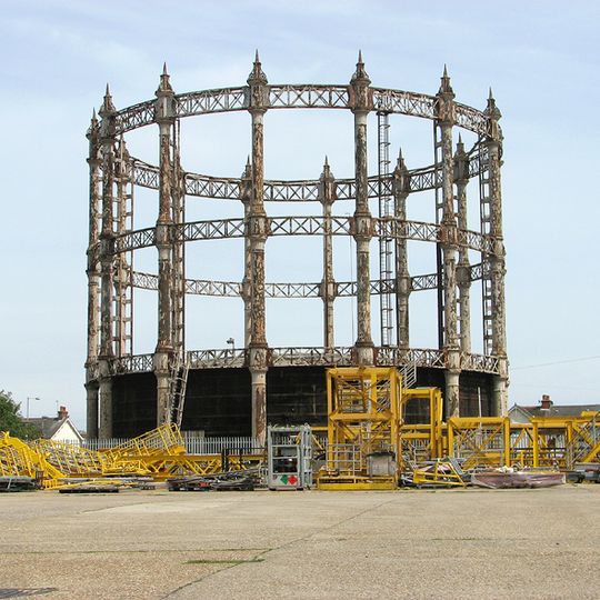 Gasholder Number 172 at former Great Yarmouth Gasworks