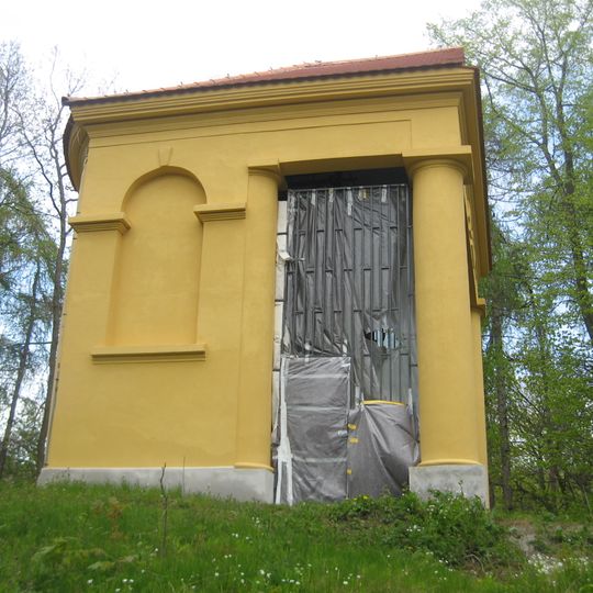 Calvary chapel in Milešov