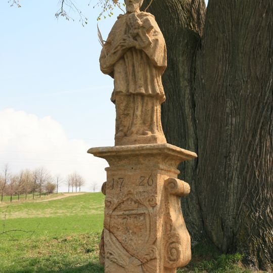 Statue of John of Nepomuk near Hrádek