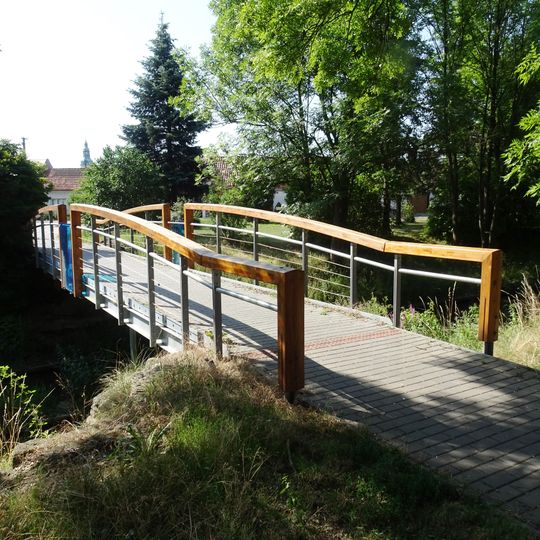 Lávka přes Nivničku v Nivnici u čp. 686