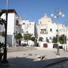 Urban squares in Polignano a Mare