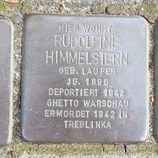 Stolperstein dedicated to Rudolfine Himmelstern