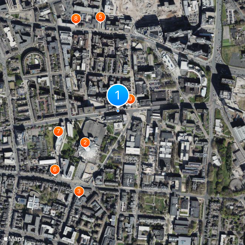 University of Liverpool Map