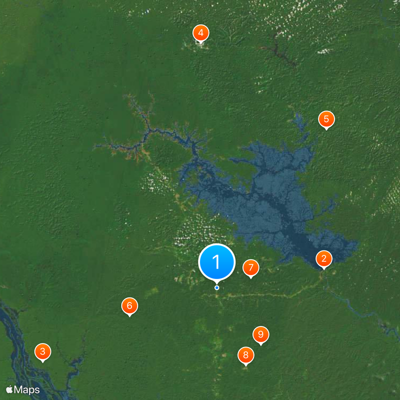 Presidente Figueiredo Map