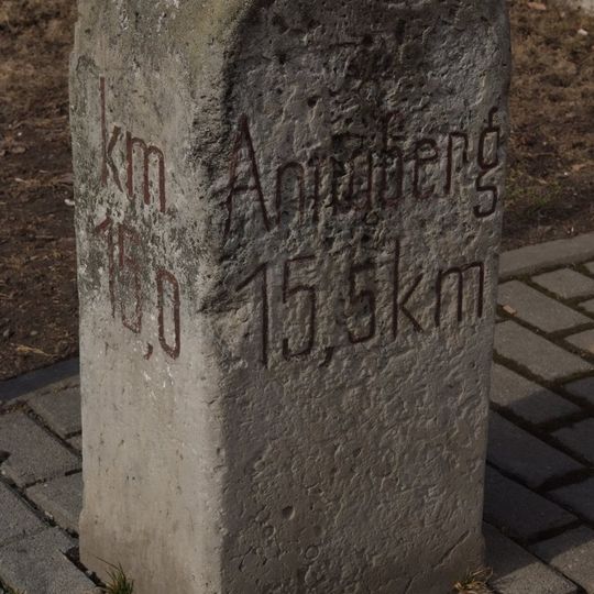 Königlich-Sächsischer Meilenstein Steinbach