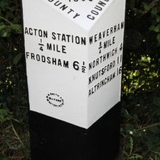 Milepost, The Woodlands