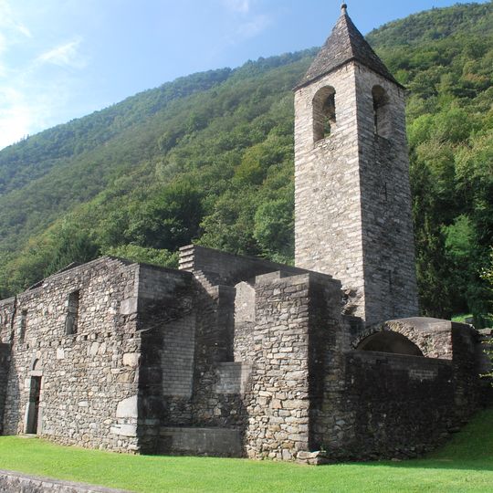 Ruderi della chiesa di S. Giovanni Battista