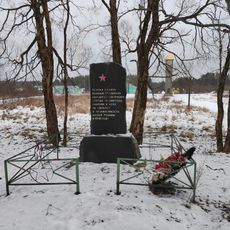 Памятник воинам 3-й Ленинградской дивизии народного ополчения, павшим в боях у ст. Ладва-Ветка в 1941 г. (Ладва-Ветка)