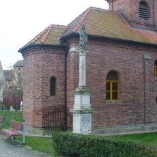 Sloup Ježíše Krista u kaple v Lišanech