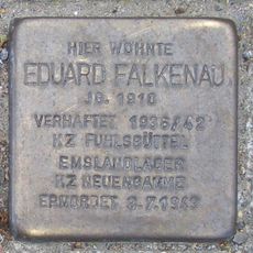 Stolperstein für Eduard Falkenau
