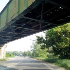 Railway bridge in Borgoforte