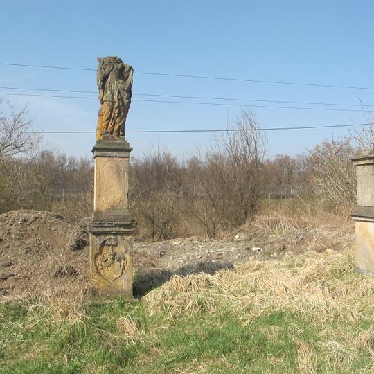 Statue of Saint Barbara in Rybňany