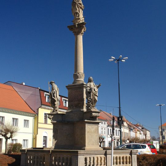 Maria column in Libochovice
