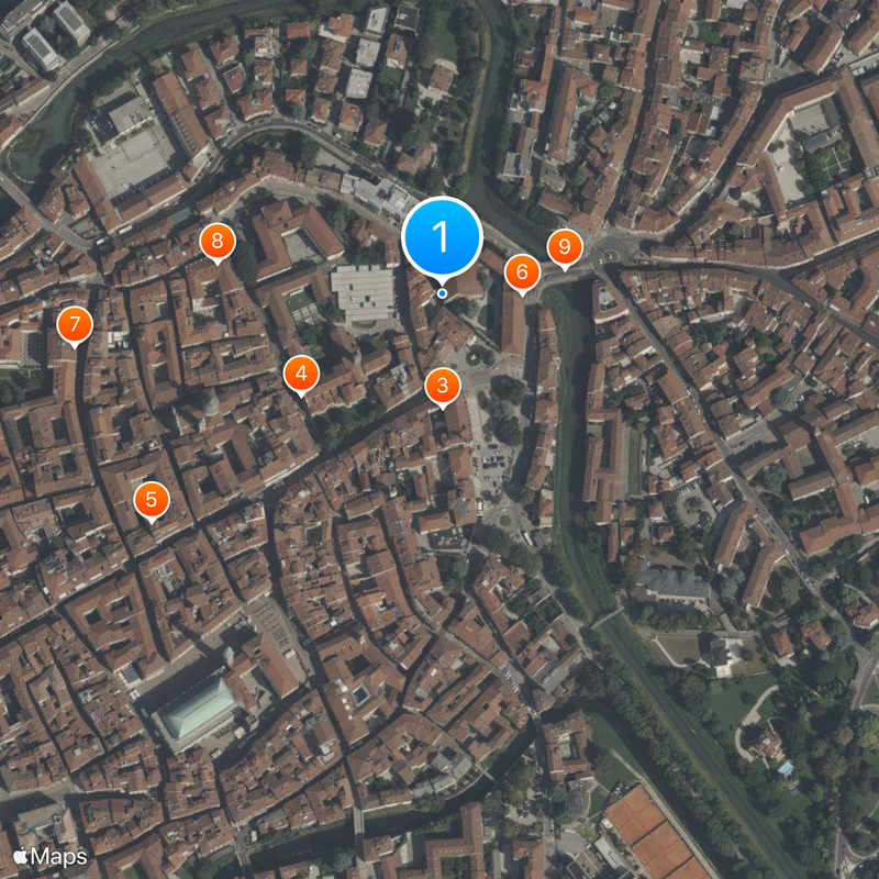 Olympic Theatre Mapa