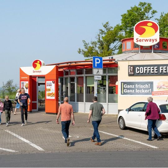Serways Raststätte Moseltal West