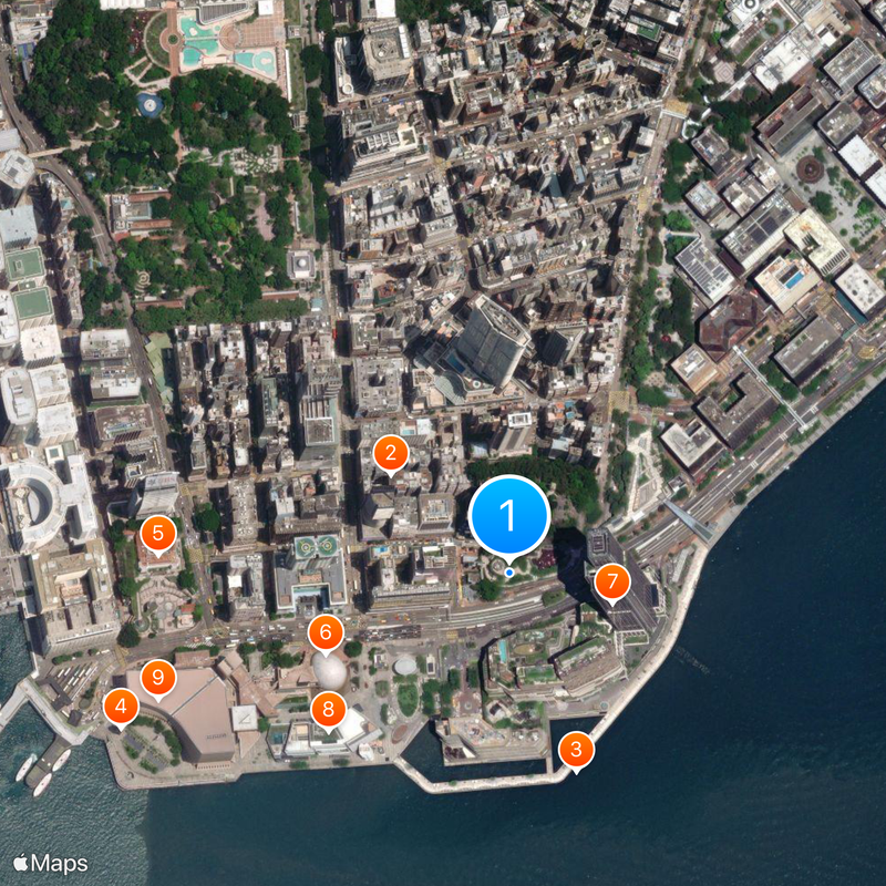 East Tsim Sha Tsui station Map