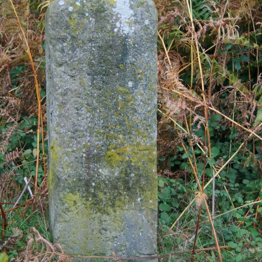 Milestone, E of Yorkley
