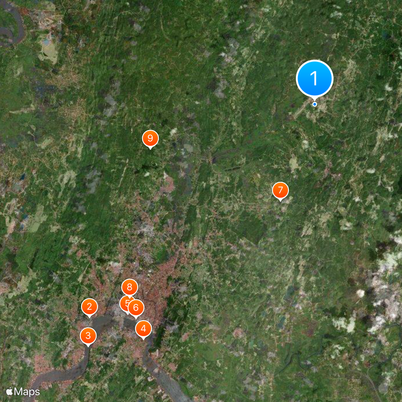 Aji Pangeran Tumenggung Pranoto International Airport Map