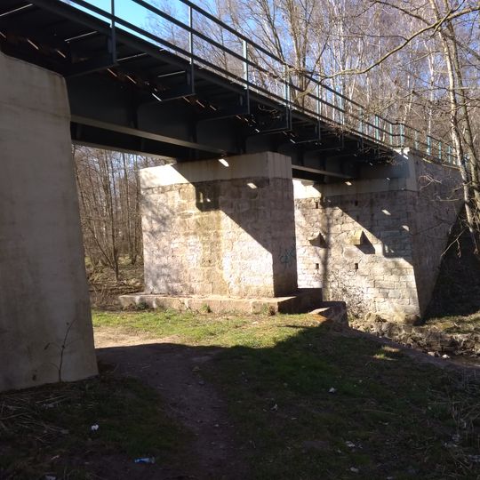 Železniční most přes Chodovský potok u Mírové