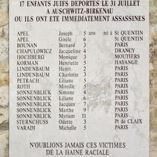 Commemorative plaque