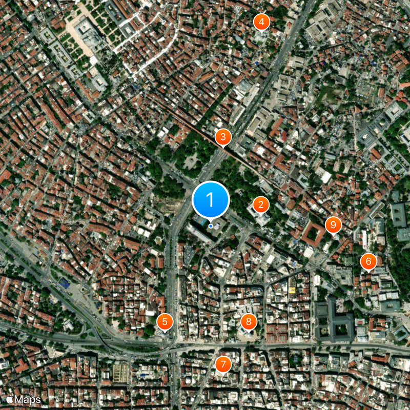 Istanbul Metropolitan Municipality Map