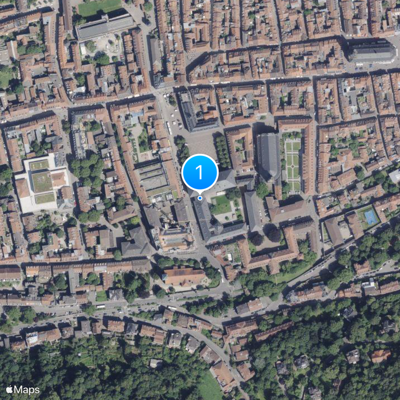 Heidelberg University Map