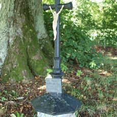 Gedenkkreuz (Baums Kreuz) oberhalb des Ortes, Richtung Elsoff