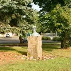 Pomník Bedřicha Smetany v Kotíkově ulici v Nové Pace