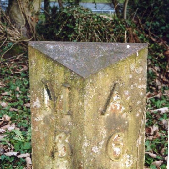 Milepost 500 Metres North Of Drive To Newton Hall