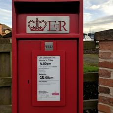 Pillar box Opposite Woodland View