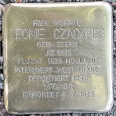 Stolperstein en memoria de Leonie Czaczkes