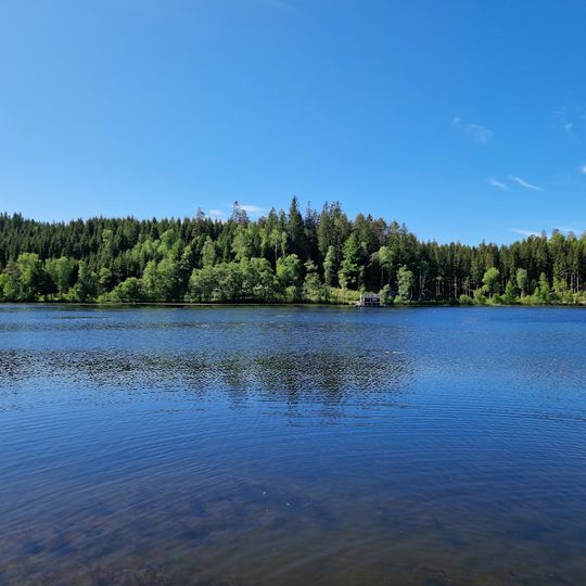 Musasjön, public beach