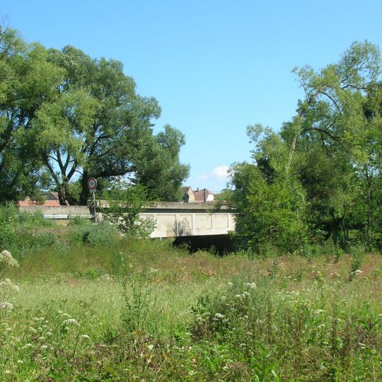 Road bridge over the Rokytná in Příštpo