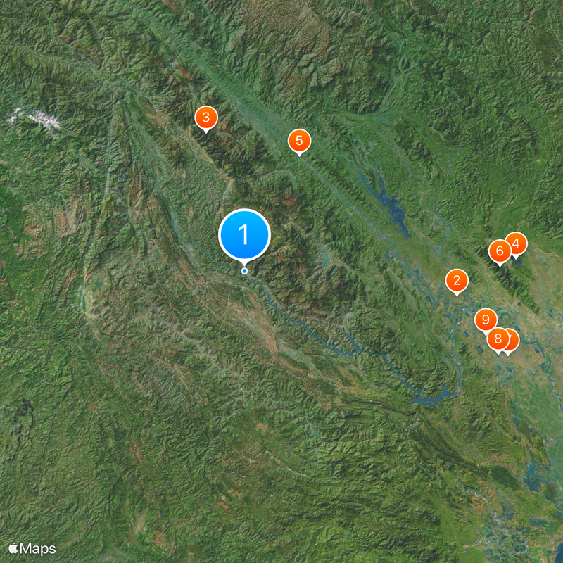 Sơn La Dam Map