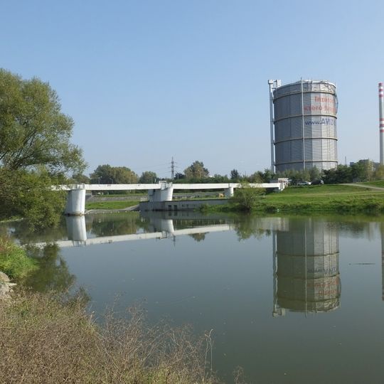 Weir in Ostrava-Přívoz