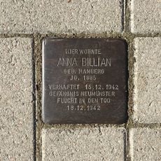 Stolperstein dedicated to Anna Billian