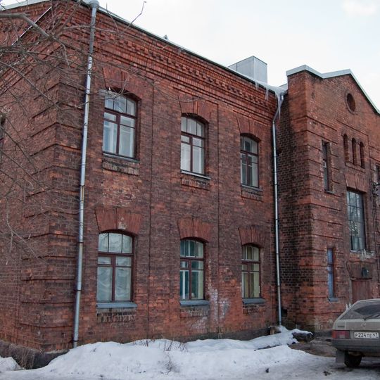 Officers' House on Ostrovnaya Street, 8, in Vyborg