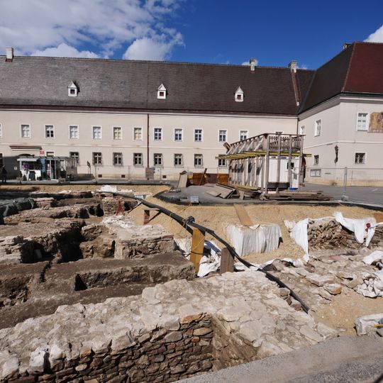 Archaeological excavation at Domplatz