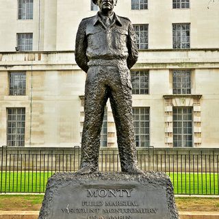 Statue of the Viscount Montgomery