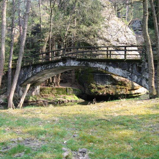 Most přes Kamenici u Královského smrku