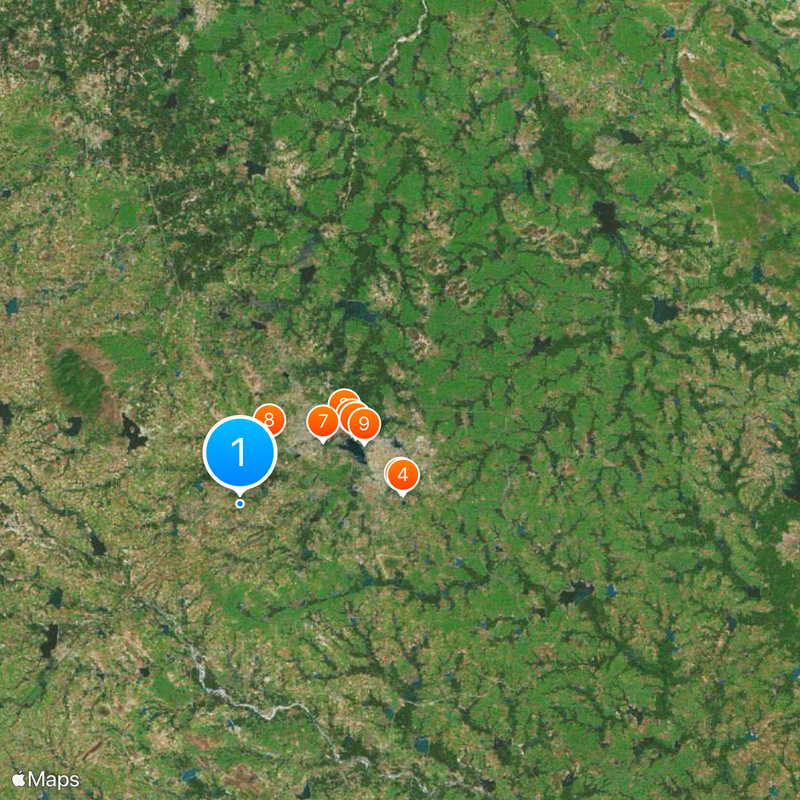 Hanamkonda district Map