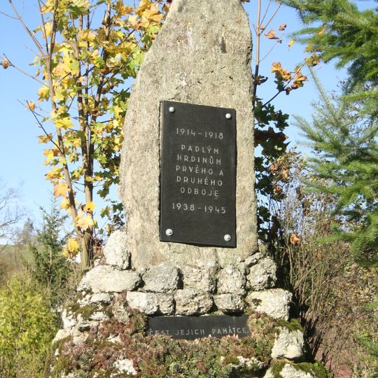 Pomník padlým ve Vlčkovicích