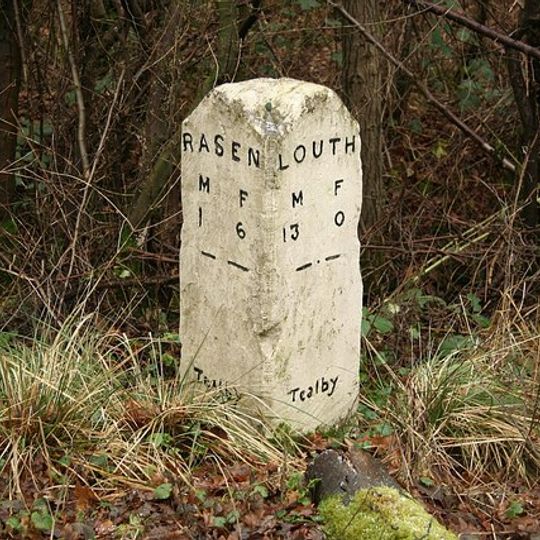 Milestone, Willingham Road, E of Pebble Cottages