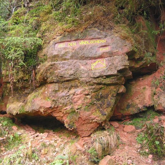 Ritterstein 88 "Bei den Windlöchern"