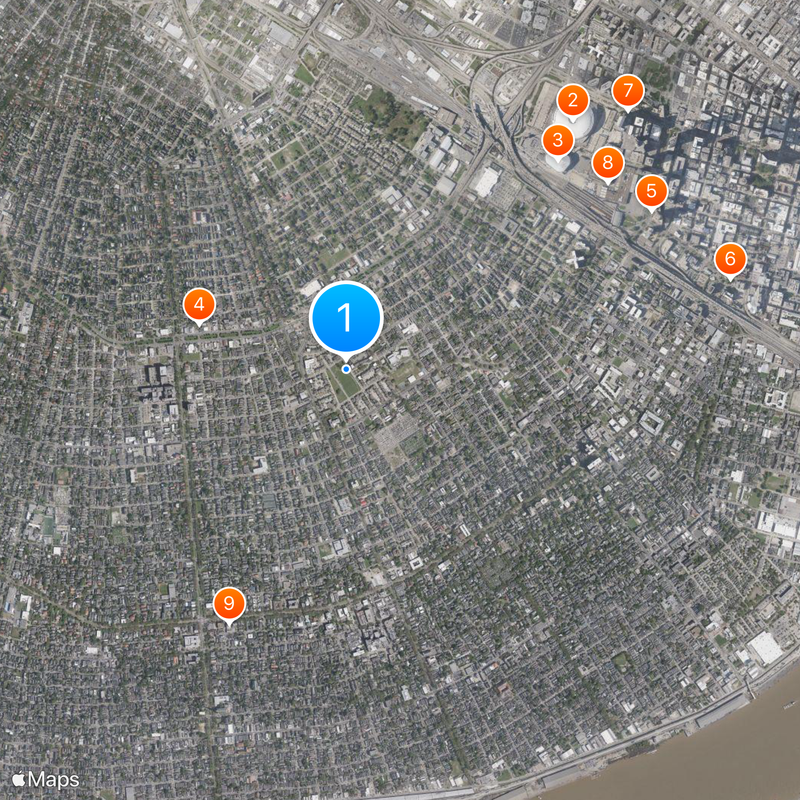Magnolia Projects Map